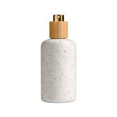 Elegant spray bottle isolated on transparent background for cosmetic and personal care