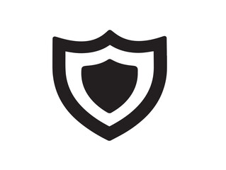 Internet security silhouette icon vector illustration solid black cybersecurity and data safety