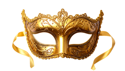 Ornate golden masquerade mask (1)