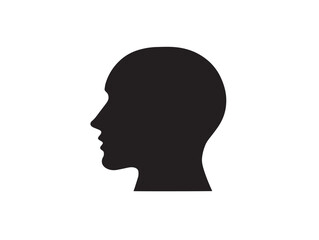 Learning silhouette icon vector illustration solid black education and development