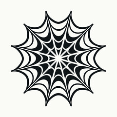 Black Colour cozy pattern Vector Illustration, Solid White Background (3).eps