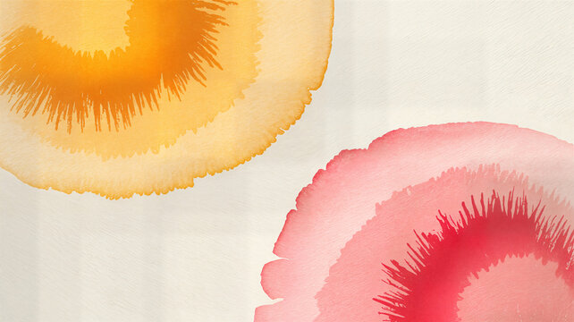 Watercolor painting abstract art texture background design artistic brush stroke color - Powered by Adobe