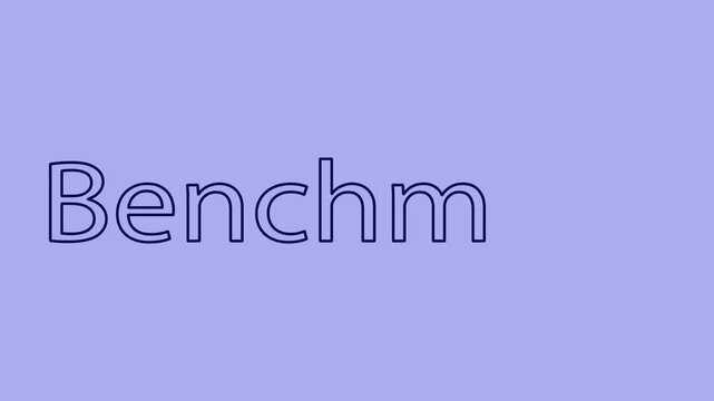 Stroke Animation Benchmark Text