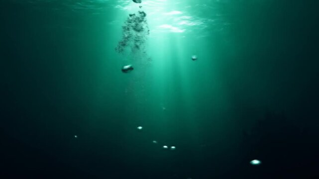 Subsurface bubbles sunlight