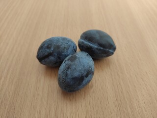 Fresh plums