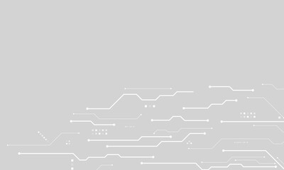 vector futuristic circuit board , Electronic motherboard , Communication and engineering concept , Hi-tech digital technology concept	
