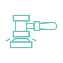 Gavel icon design