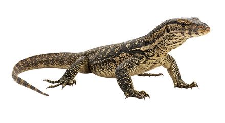 Naklejka premium Ackie Monitor with transparent png background