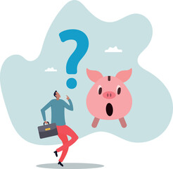 Finance question or saving problem, doubt or confusion, banking or economic uncertainty, contemplation or money solution,about a man and his life.