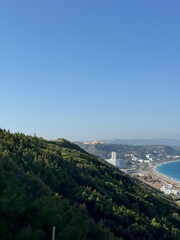 view of lalysos, rhodos, tourism in greece