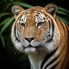 Fototapeta premium Photo endangered species portrait, wildlife conservation, natural habitat