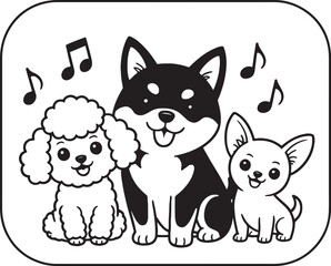 Set of pets
