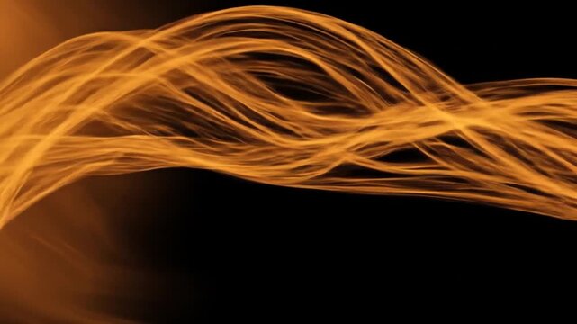 Abstract orange design