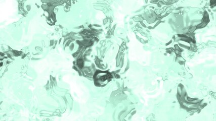 Abstracts Plastic Water, Abstract liquid motion background with green and gray colors for visual effects and design,  Stock royalty free video.