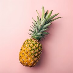 pineapple on a white background