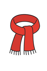 Vector Mockup of Scarf