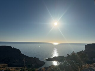 city of Lindos in Greece, Rhodos Island