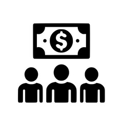 Client and Customer Icon for Business and Service