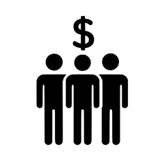 Client and Customer Icon for Business and Service