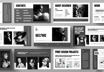 Graphic Design Portfolio Presentation Template