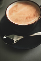 cup of cappuccino