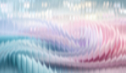 Pastel Wavy Abstract Background with Soft Gradient Lines and Vertical Texture