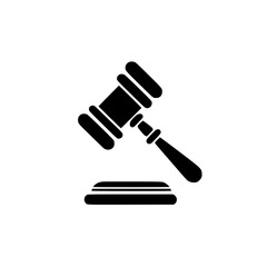 Justice and Legal System Icon — Court Symbol