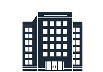 Office Building Icon — Business and City