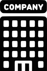 Office Building Icon — Business and City