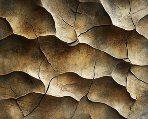 Hyperrealistic rendering of a linoleum block for printmaking, highlighting the smooth surface of the abstract design.