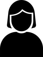 Minimalist flat illustration of professions simple geometric icons black icons representing various jobs such as