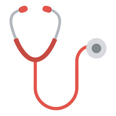 Stethoscope vector illustration graphic icon vector