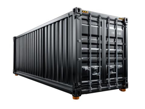 server rack mounted on a white background