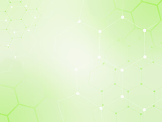 サイエンス・医療イメージの緑色背景