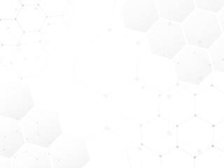 サイエンス・医療イメージの白黒背景