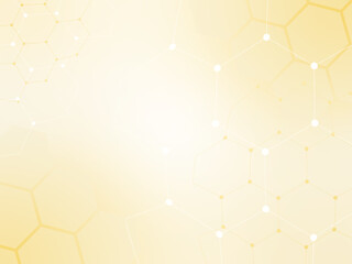 サイエンス・医療イメージのオレンジの背景