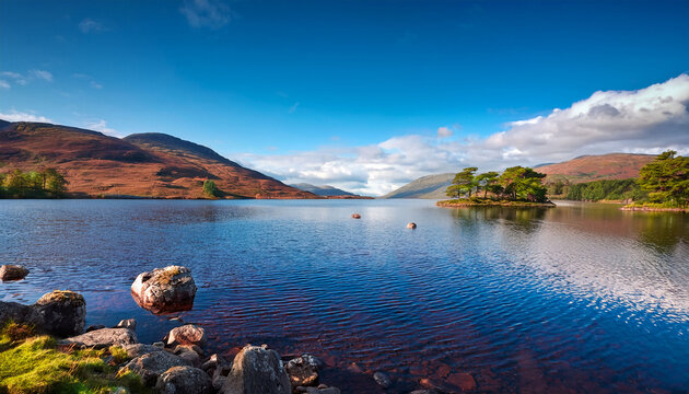 Loch Tulla Lake Scotland United Kingdom