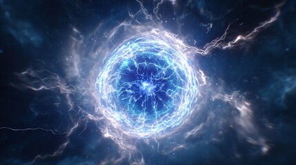 Brain with electrical energy (1)