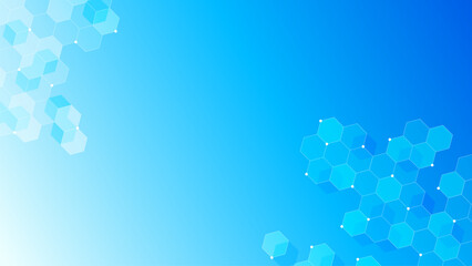Blue medical background. Health care and medical pattern innovation concept