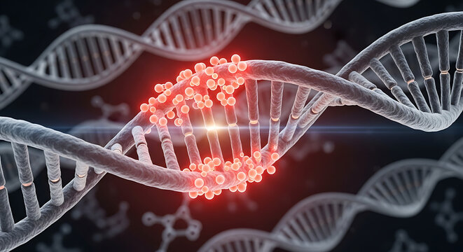 Exploring genetic structures dna analysis laboratory scientific research high-tech environment close-up view innovation