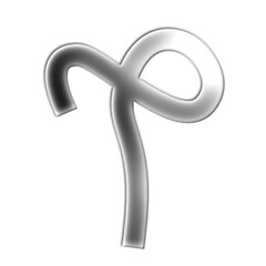 Stylized letter style Alphabet