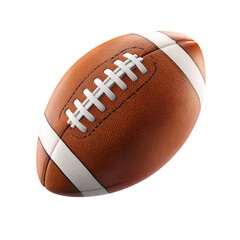 american football isolated on transparent background