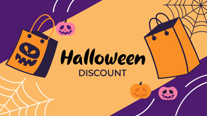 Naklejka premium vector illustration of shopping bag