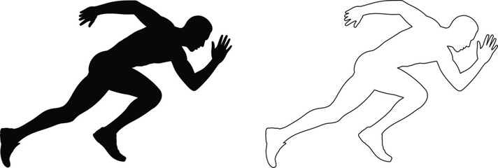 People line art Icon. Profile and people silhouette collection. User profile symbol. Group of people or group of users collection. Perfect can use in demographic, social media, and team concept.