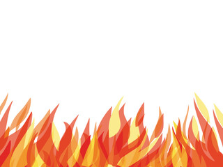 bonfire frames with copyspace isolated background.eps