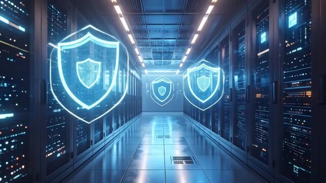 Network Security Visualization in Data Center with Digital Shield Technology