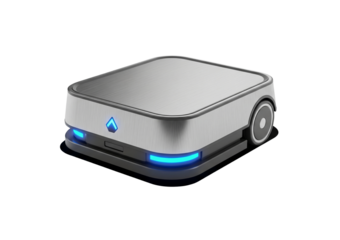 Automated Airport Mobility Base PNG.