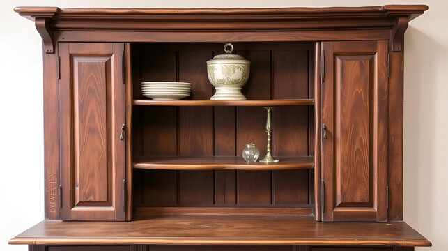 Oak cabinet around 1750, Eichenschrank um 1750