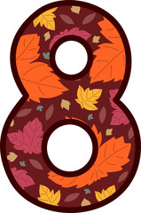 Autumn Fall Leaves Number 8