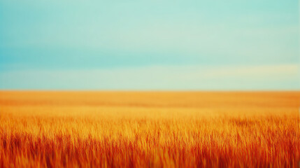 Fototapeta premium Autumn Wheat Ears